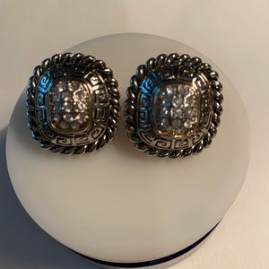 3 for $12.00.  Silver Tone Earrings.  Bundle and Save.